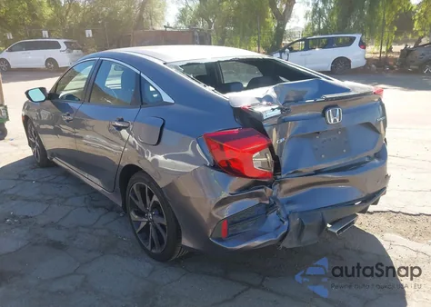 2020 Honda Civic Sport from USA, damaged, VIN 2HGFC2F87LH505108